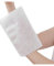 Manopla de baño de uso único esterilizable no tejida forrado con muletón 75 gr/m², color blanco 230 x 160 mm / – Juego de 3 paquetes de 50