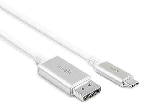 Moshi USB C to DisplayPort Cable 1.5m/5ft, Support 5K@60 Hz, 4K HDR, VESA Certified, Aluminum Housing, Thunderbolt 3 Compatible