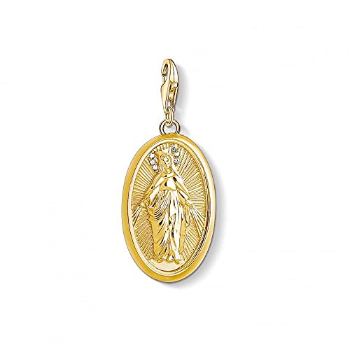 Thomas Sabo Damen Charm-Anhänger Madonna Charm Club 925 Sterling Silber 1708-414-39