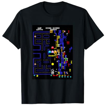 【PAC-MAN】PAC-MAN Glitch 007 Camiseta