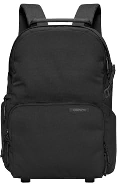 BREVITE Jumperns fotoryggsäck, Trippel svart, 18L US