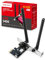 Mercusys AXE5400 - Adaptador PCIe Wi-Fi 6E Bluetooth 5.2 de Tres Bandas con Dos Antenas, Tarjeta PCIe WiFi, OFDMA, MU-MIMO, Baja latencia, chipset MTK Wi-Fi 6, último WPA3, Compatible con Windows 10