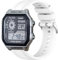 xhKJO Pulseras de Repuesto para Casio AE 1200 / W 218h / AE 1300 / F 91W/ W 218h / AQ S810W,Correas Reloj Silicona Bracelet Brazalete Strap para Casio W 219 / F 108WH/ AE 1000W /SGW 500H (blanco)