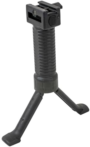Frontgriff Monopod mit integriertem Zweibein passend für 20-22mm Picatinny Schiene
