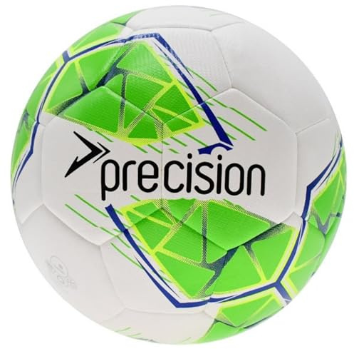 Precision Fusion Sala - Pallone da calcio ufficiale Fifa, allenamento indoor, in poliuretano ibrido, rimbalzo basso, controllo migliorato, bianco, taglia 4