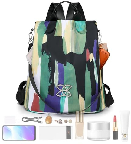 Acunny Mochila para ordenador portátil, mochilas para mujer, mochilas informales, antirrobo, bolsa de viaje ligera, mochila escolar para camping, picnic, viajes al aire libre