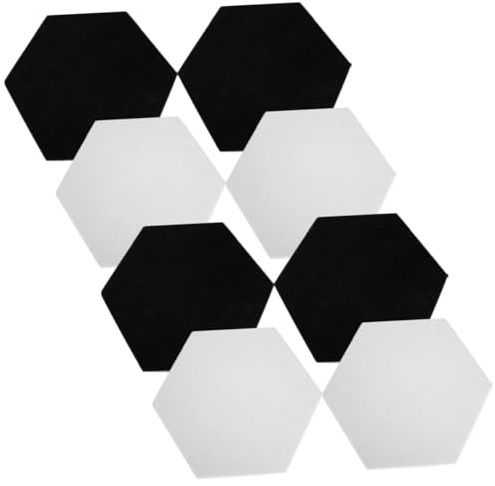 VICASKY 8pcs Soundproofing Panels for Doors Soundproofing Panels White for Walls Self-adhesive Backing for Home Theater