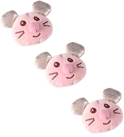 Happyyami 3stücke Maus Plüschtier Katzenspielzeug Kauen Greifen Spielen Requisiten Teaser Für Katze Interaktive Spielzeug Zum Stressabbau Und Entspannung Für Tiere