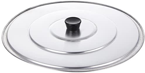 Vaello La Valenciana Couvercle en Aluminium Lisse, 28 cm, Aluminium, Argent