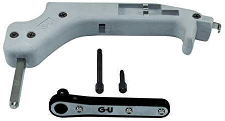 GU Universal Kombiwerkzeug/Fenster einstellen Einstellwerkzeug in Profi-Qualität incl. SN-TEC® Anleitung auch geeignet für Siegenia/Winkhaus/Roto usw.