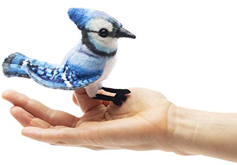 Folkmanis Fingerpuppe Puppet Mini Blauhäher/Mini Blue Jay 2785