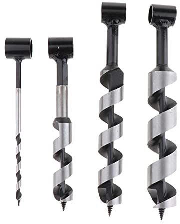XYXXBB Tragbare manuelle Survival-Bohrer, Holzbearbeitungs-Lochsägen-Hand-Schneckenauge Holz-Schneckenbohrer - 4 Größen (Color : 30mm)