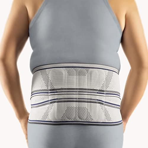 Bort Stabilo Basic Rückenbandage spezialweit mit Pelotte 1 silber