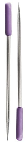 Set of 2 Pokey Craft Tools Stainless Steel with Rubber tip Protectors for Paper and Card Crafting Projects