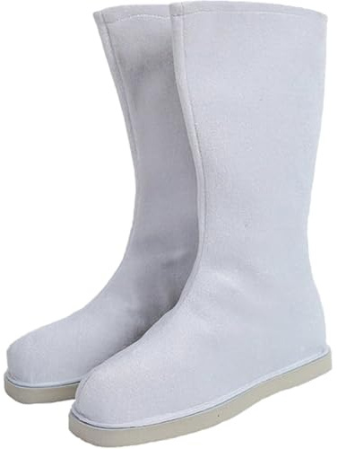 Keuyeo Chinese Traditional Ancient Hanfu Performance Shoes Boots for Adult Peking Opera Folk Dancing Qing Dynasty Accessory Shoes