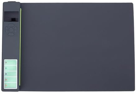 Jiawu LCD-separatorvärmeplatta med Temperaturkontroll Till 135°C, 300W Värmematta för telefon- och Surfplattareparation, Silikonpad för Smartphones och Surfplattor Till 16 Tum (#1)