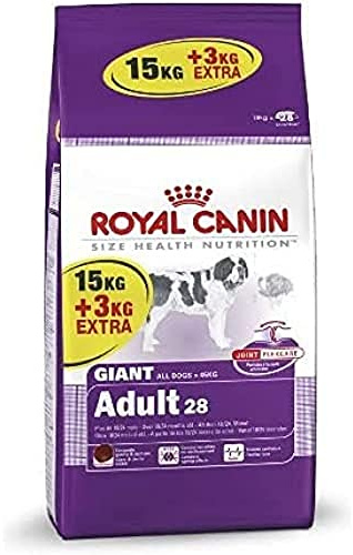 Royal Canin Giant Adult Hundefutter, 15 + 3k gratis, 1 x 18 kg Packung