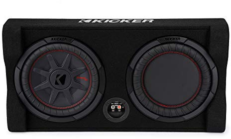 KICKER 48TRTP102 10 Down Firing Sub & Passive Radiator, 2-Ohm