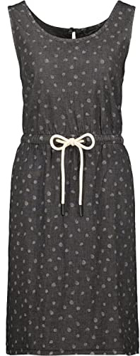 alife & kickin Dojaak Dnm B Top Dress Mujer de Mezclilla, Vestido de Verano, Tallas XS-XXL, Black Denim