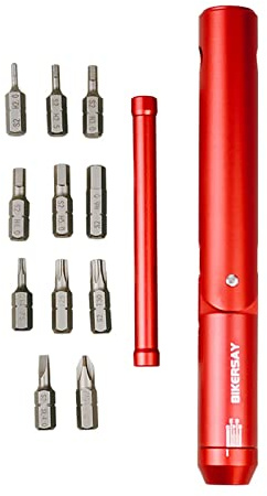 ensemble de tournevis,ERYUE Clé dynamométrique de vélo clé dynamométrique de cyclisme Portable outil de réparation de vélo multifonctionnel Kits d'outils de vélo de route vtt