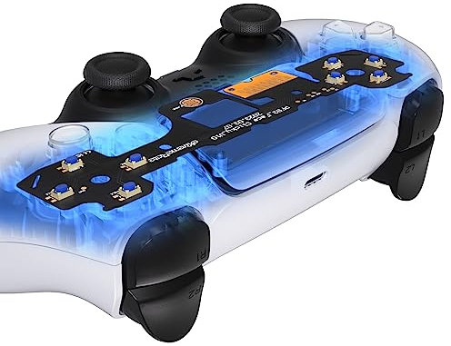eXtremeRate Taktile Face Clicky Kit für ps5 Controller BDM-030, Custom Tactile D-Pad & Face Buttons FPC Kabel Mouse Click Kit für ps5 Controller-Controller NICHT enthalten