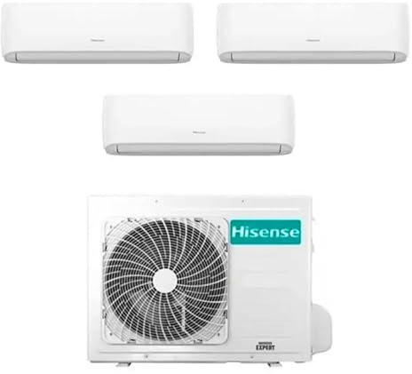 Climatizzatore Inverter Hisense Hi Comfort Wi-fi Trial Split 9000+9000+9000 Btu 3AMW52U4RJC R-32 A++