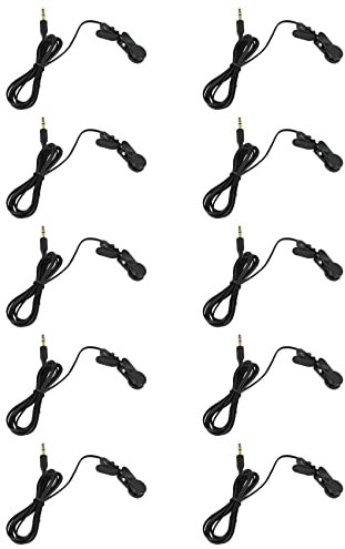 Wlauqueta 10 x Ohrclips, Infrarotsensor, Herzfrequenzmonitor, für Sportgeräte, Zubehör zur Überwachung der Herzfrequenz