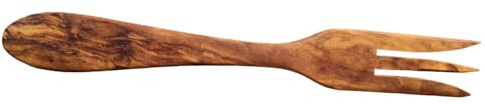 OFERTA!! TENEDOR MESA DE MADERA DE OLIVO 23Cm. ARTESANOS DE ESPAÑA. Producto locales. ENVÍO GRATIS