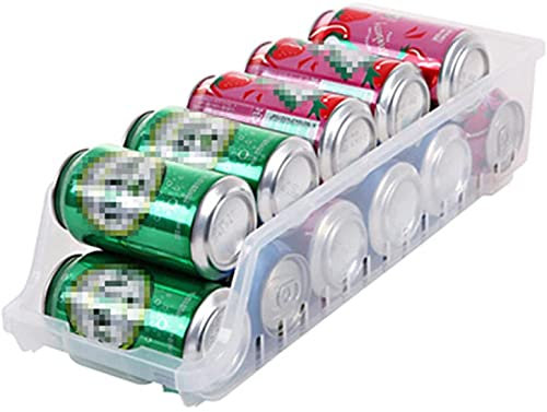 Dispensador de torre de cerveza, Bins organizador del refrigerador Bins Organizador del refrigerador Bins Can Beverage Beverage Beverage de alimentos enlatados Contenedor de alimentos enlatados Bin Cl