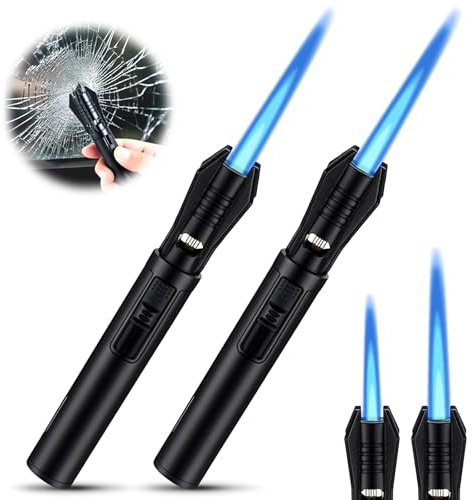 2Pcs Stabfeuerzeug Lichtbogen Lang, Elektrisch, Elektronisches Jetflame, USB Aufladbar Plasma Kerzenanzünder Für Kerzen Anzünden, Küche, Grill