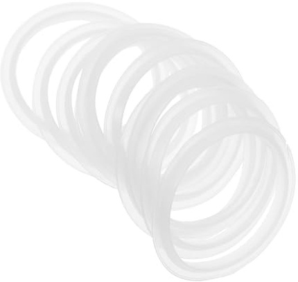 SOLUSTRE 10pcs Silicone Gasket Tub Drain Seal Ring Bathtub Drain Plug Gasket Sink Stopper Gasket for Bathrooms and Kitchens