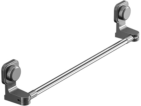 Towel Rail Scalable, Vacuum Suction Towel Holder, Bath Towel Bar Sucker Hook No Drilling Towel Rail Wall Mounted, 50-100cm Adjustable Towel Holder, Retractable Bath Towel Bar