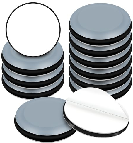 HNR 12 Stück Möbelgleiter, 40mm Selbstklebende Möbelgleiter