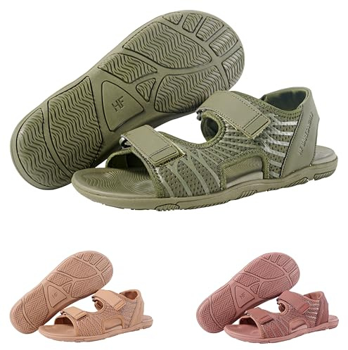 Hike Footwear HF Baresandals III – Outdoor & Lightweight Barefoot Sandals for natural foot movement, Adjustable Fit Unisex With Zero Drop Flexible Sole