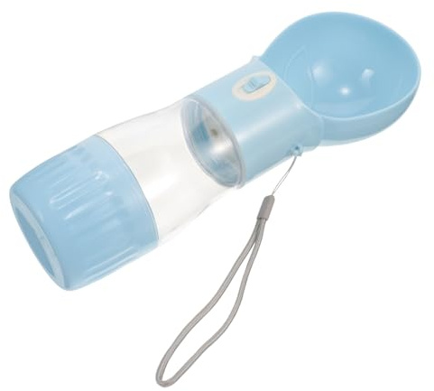 UPKOCH Vaso De Agua y Comida para Alimentar Perros Dispensador De Agua Portátil Botella De Viaje para Perros Comedero para Pasear Gran Capacidad Resistente Al Calor