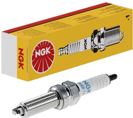 NGK Zündkerze LMAR8A-9, 4313 | Yellow Box | 1 Stück | 4313 / LMAR8A-9, Zündkerze