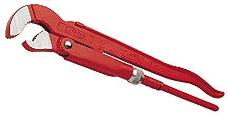 Rothenberger SUPER-EGO 145200000 - Chiave svedese a bocca di lucertola 2, Rosso