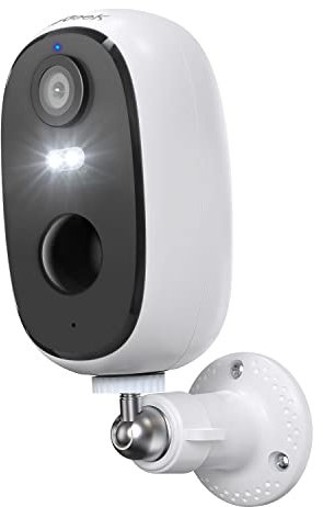 ieGeek 2K Wireless Security Camera Outdoor Battery Powered - 3MP Colorful Night Vision WiFi CCTV Camera System - Human Motion Detection Home Security IP Camera,2-Way Audio,IP65,Siren,Video Recording