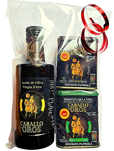 Regalo gourmet (Pack para elaborar aceite de pimentón de la Vera)