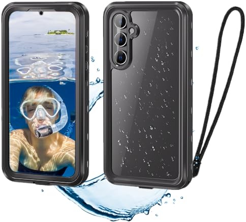 FocRelaxer für Samsung A55 5G Hülle,IP68 Wasserdicht Stoßfest Galaxy A55 Handyhülle mit Eingebautem Displayschutz 360 Grad Outdoor Panzerhülle Unterwasser Waterproof case für Samsung Galaxy A55 5G