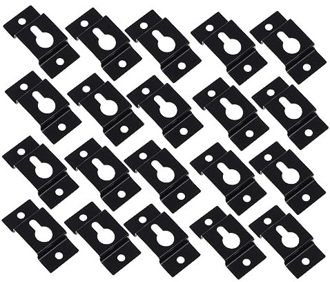 CIYODO 20pezzi Ganci Per Altoparlanti Chiave Ferro Robusti Per e Oggetti Eleganti e Sicuri e