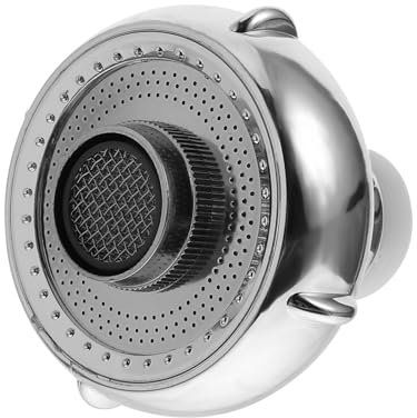 Angoily 2St Duschkopf spuelbecken waschtbecken einbau ausgußbecken taps badewannenarmatur verlängerung Wasserhahndüse Badfilter waschbecken Wasserhahn-Sprayer Wasserhahnsprüher Abs Silver