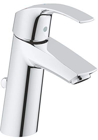 Grohe Eurosmart Badarmatur - Waschtischarmatur mit Zugstange, M-Size 2339310E Chrom