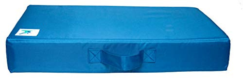 PAIN FREE AT SEA-Posture 4 Inch Foam Riser (4 INCH)-Stadium Seat-Sport Cushion-Kneeling Support-Yoga Exercises-Knee, Back & Pelvis Support-Padded Cushion-Water-Resistant Cover, Foam Gardening Pad