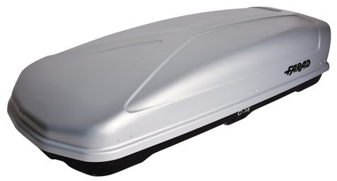 Farad Cofre de Techo Koral 400L Gris Satinado - Doble Apertura Lateral, Homologación TÜV-GS, Garantía 5 años, Cerradura centralizada con Llave de Seguridad, Resistente a los Rayos UV