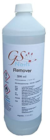 500ml GS-Nails Remover für Gellack, Shellack und UV-Soak-Off-Gel
