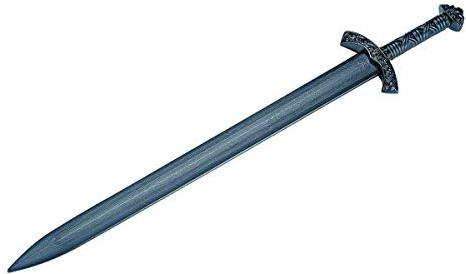 Playwell Martial Arts Black Polypropylene Full Contact Viking Sword - 37.5