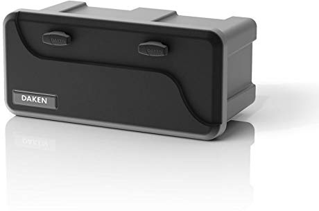 DAKEN Blackit (2 Verschluss) Staukasten 550 x 250 x 295 mm für Anhänger …