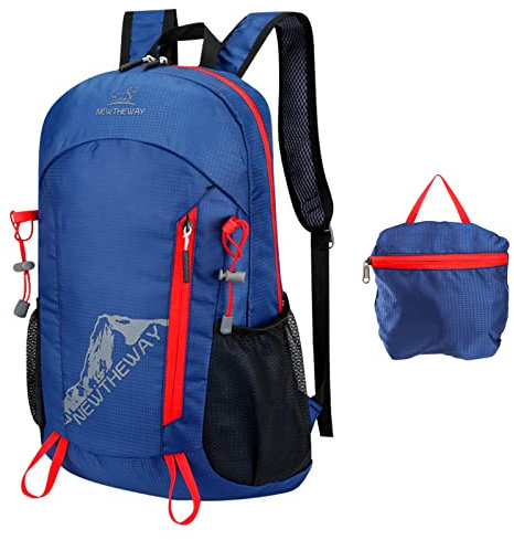 Leichter Faltbarer 20L Rucksack - Wasserdicht, Multifunktional, Ultraleicht für Camping, Wandern & Bergsteigen