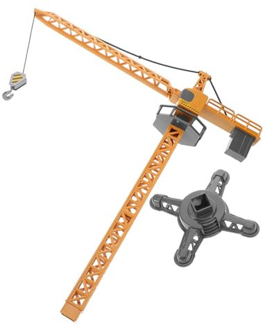 TOKIDNY Kran-spielzeug Für Junge Mädchen Manuelle Und Abbewegung Fördert Feinmotorik Und Hand-augen-koordination Spielzeug Für Baustellen Und Konstruktionsaktivitäten